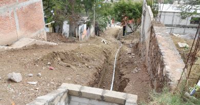 Rehabilitación de la red de agua potable en la Calle Leandro Valle del Poblado de Tepetzingo