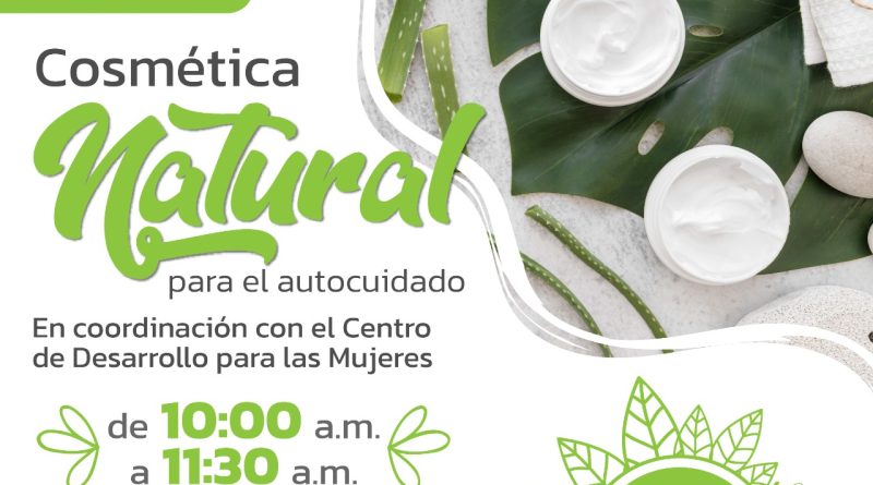 Asiste al taller de Cosmética Natural para el autocuidado